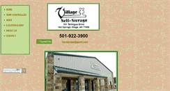 Desktop Screenshot of hotspringsvillageselfstorage.com